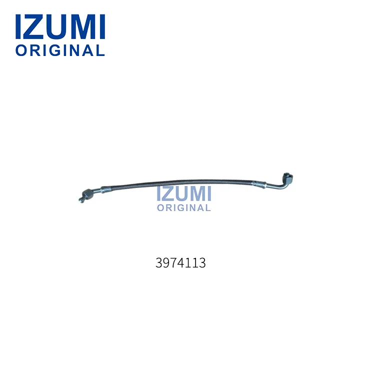 Αυθεντικό διζελοκινητήριο εξάρτημα IZUMI για κινητήρες Cummins 4BT, 6BT – Εύκαμπτος σωλήνας τουρμποσυμπιεστή 3974113