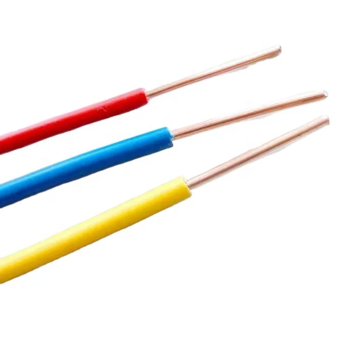 Pvc Insulated Electrical Cable Wdz-byj Wdz-byj Good Quality Copper ZHONGYI Copper Core Pvc Insulated Electric Wire 7-15 Days