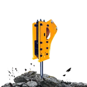 Mini Excavator Use Hydraulic Hammer and Strong Impact Suitable for Construction Site Triangle Breaking Hammer