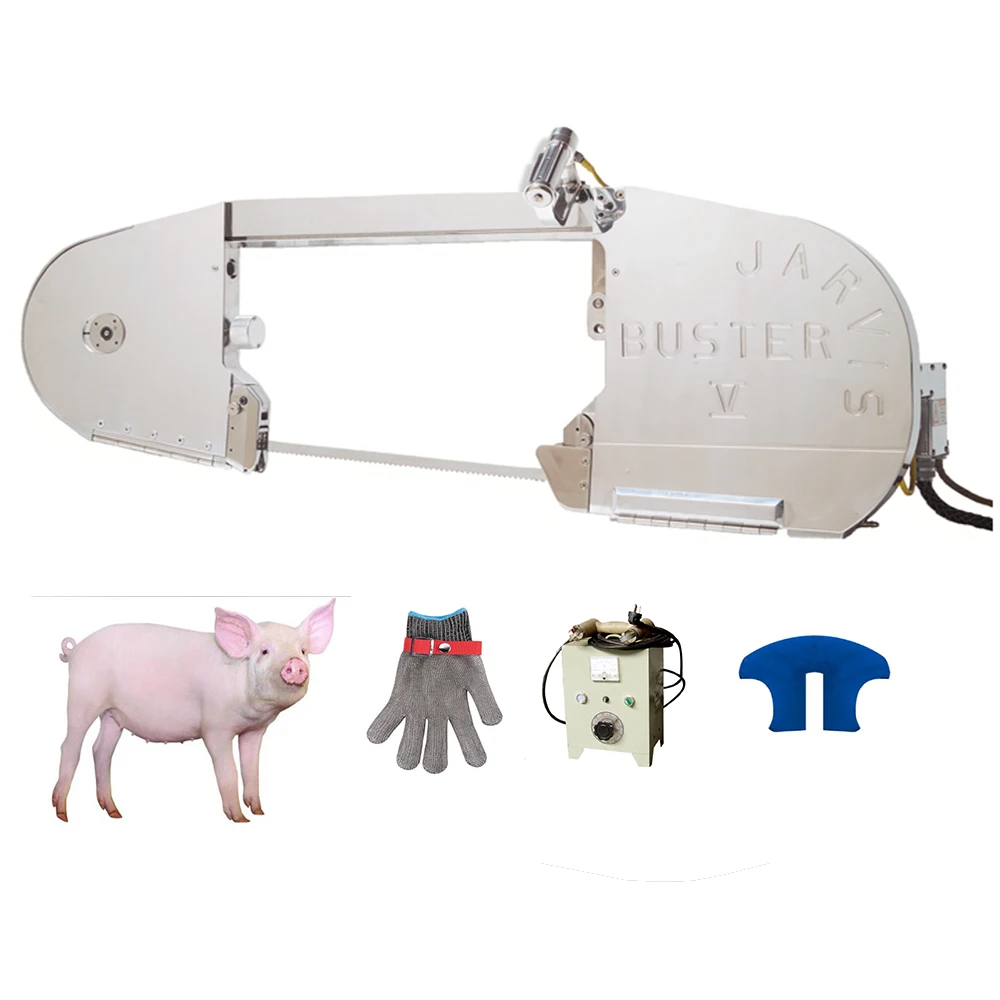 Jarvis Saw Blade Cutting Machine for Half Split Saw Blade Buster Pig Carcass Breast Opening Machine Equipment