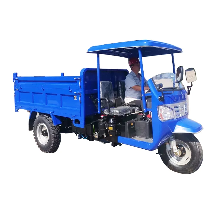 Popular Tricycles with Spare Tire Displacement Engine Three Wheel Motorcycle Tricycle Cargo Motorized Tricycle
