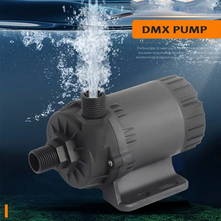DMX512 Controlled 24V DC Small Fountain Water Pump for Water Fountains