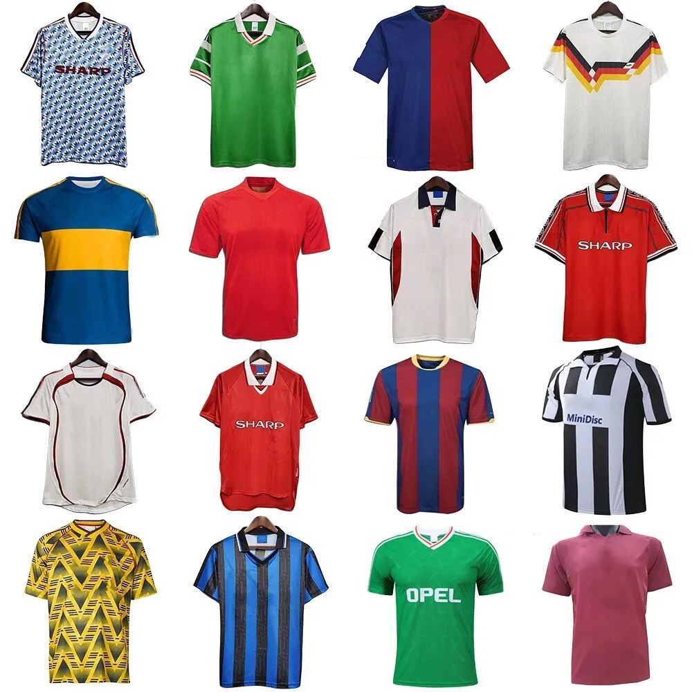 Top Grade Thailand Quality Breathable Quick Dry Classic Retro Shirt  Football Jersey Vintage Soccer Jersey - China Retro Jersey and Soccer Jersey  price