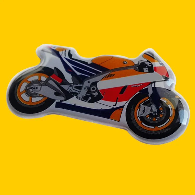 product high performance customized waterproof urethane epoxy decal polyurethane resin domed car logo stickers-9