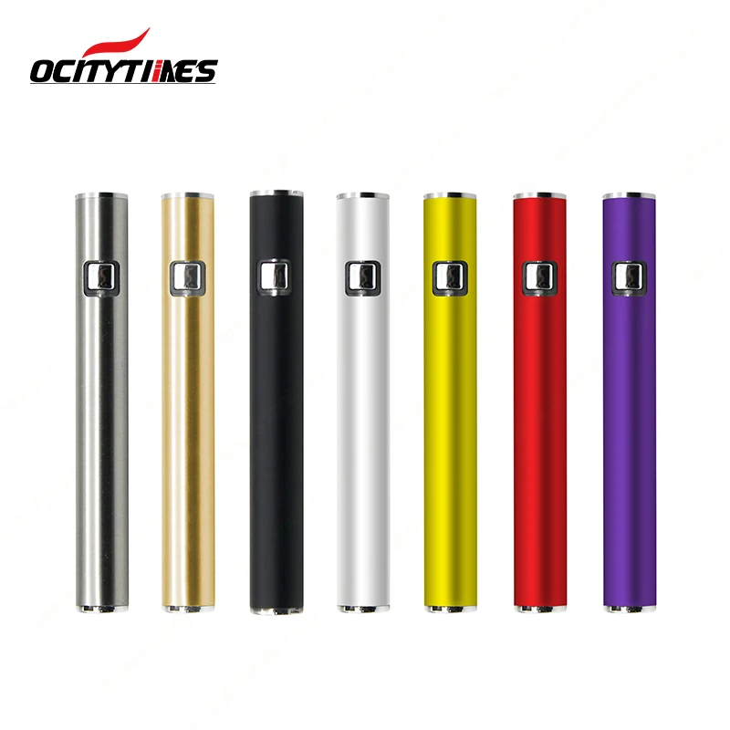 Ocitytimes rechargeable cartridge 510 thread battery adjustable voltage vape pen battery charger