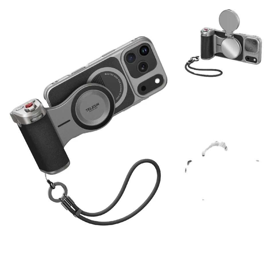 TELESIN Master Grip Kit for iPhone 17 Pro/Max - Eco-Friendly