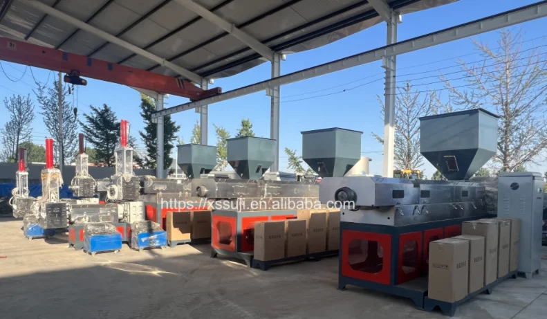 Used Waste Engineering Plastic Melting Pelletizing Granulator Spare ...