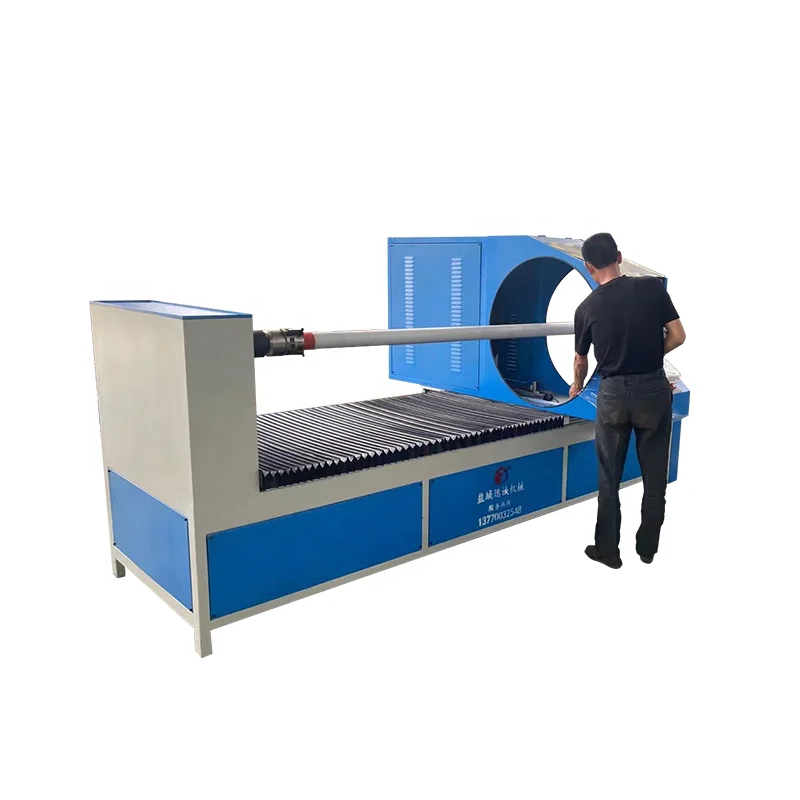 800mm diameter round blade  fabric roll slitting cutting machine