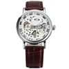 Automatico marrone argento bianco