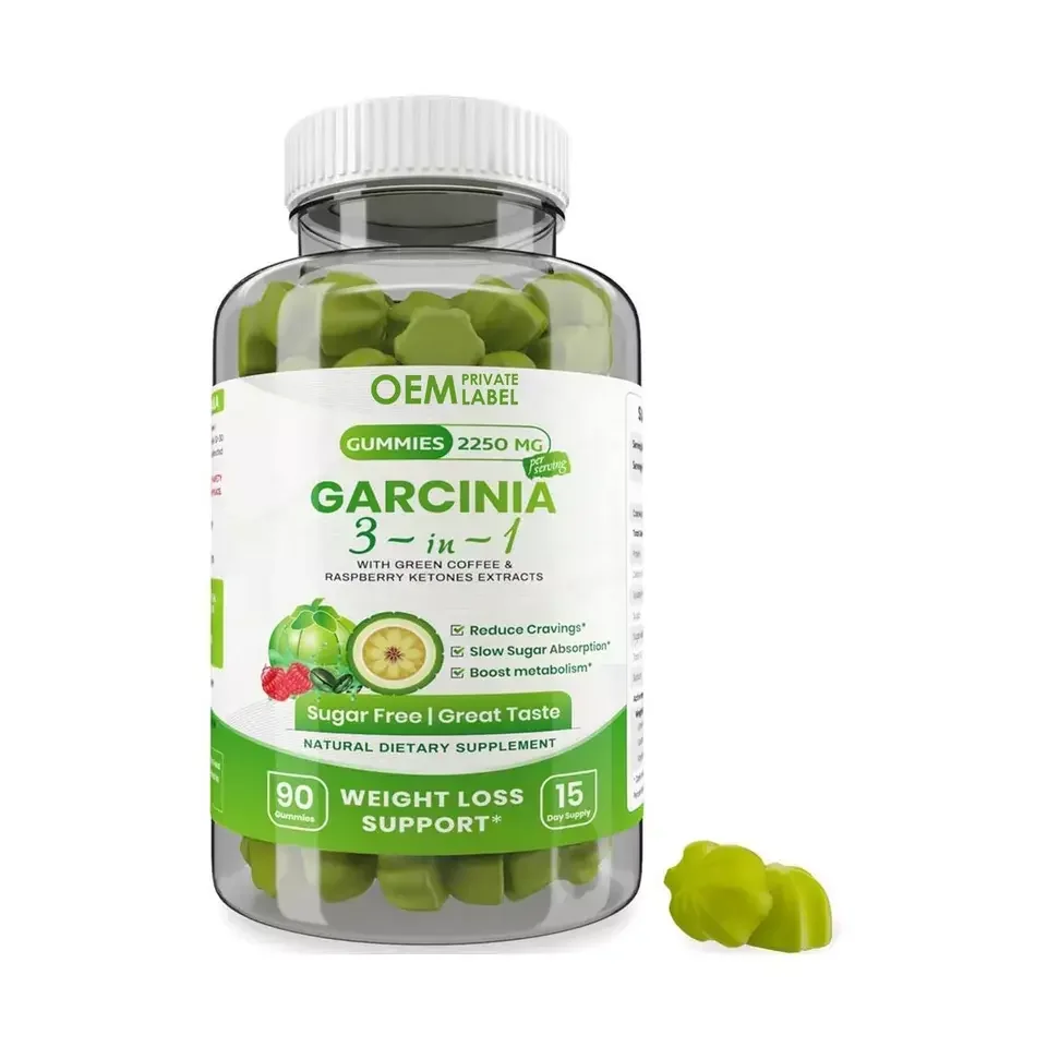 OEM/ODM Private label Weight Loss Gummies Garcinia Cambogia Gummies Fat Burning Gummies Pure Extract Garcinia Cambogia