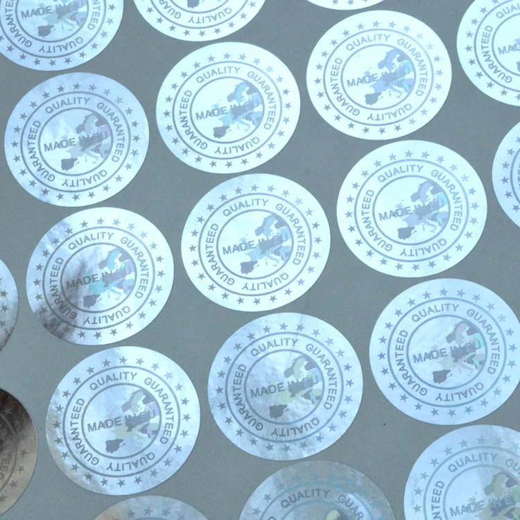 Custom Round Printed Stickers – Personalised Logo Labels, Gloss Finish – Made In UK (stickwithuz)