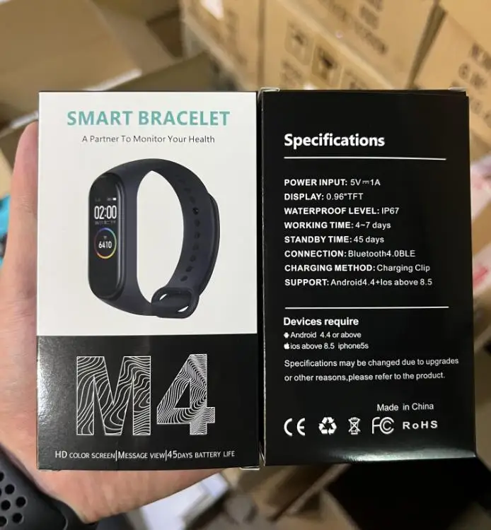 To Connect M4 M4 Smart Bracelet User Manual M4 Smart Bracelet