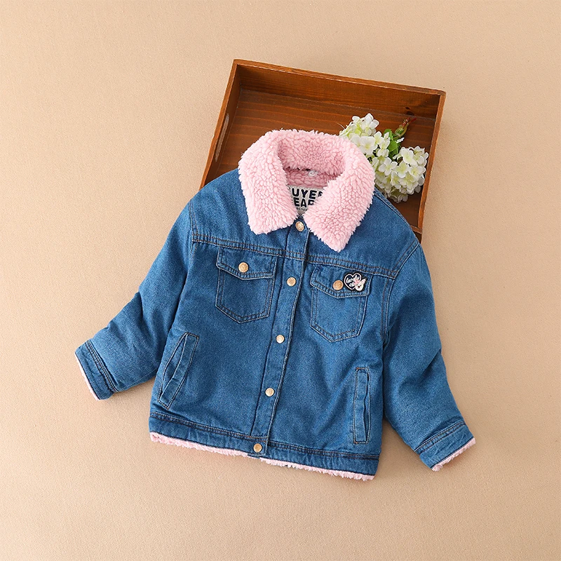 warm denim jacket