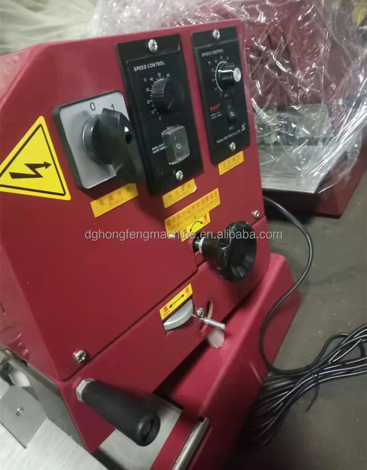 Horizontal Belt Edge Dyeing Machine Leather Belt Making Oil Edge