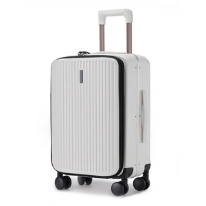 Designer Luggage New Suit Case Wide Handle 20/24 Inch Hard Shell Rotating  with TSA Lock, Universal Luggage with Both Male and Female Handles