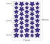 Purple 40 patches/sheet