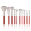 12 dark orange bare brushes