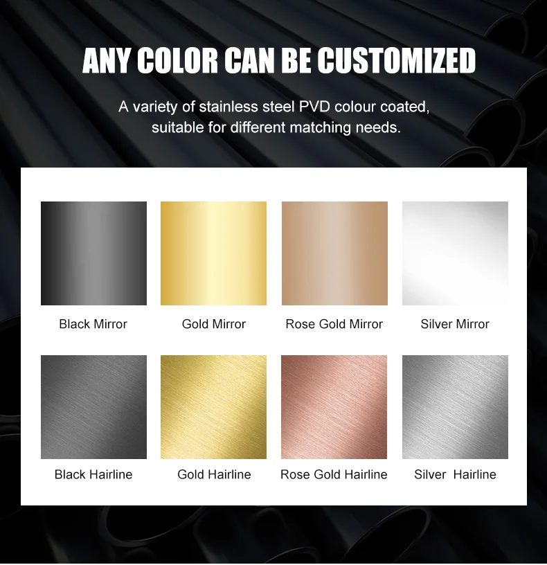 Smaprofiles Support Size Customization Flexible Metal Thin Decorative