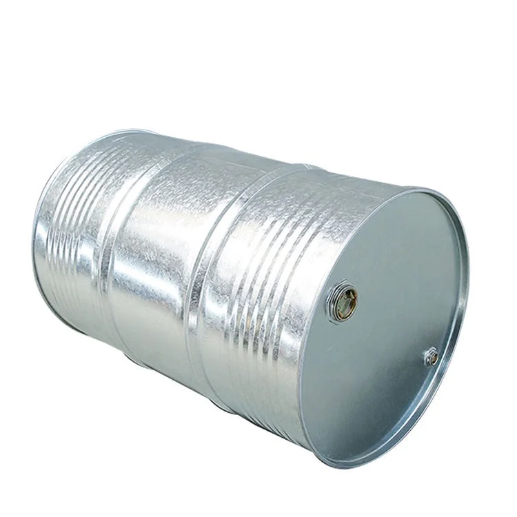 Galvanized Steel Drum With Open Top 210l Steel Barrel Buy 55gallon