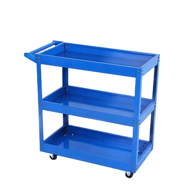 China manufacture quality workshop mobile tool cart movable tool storage rack