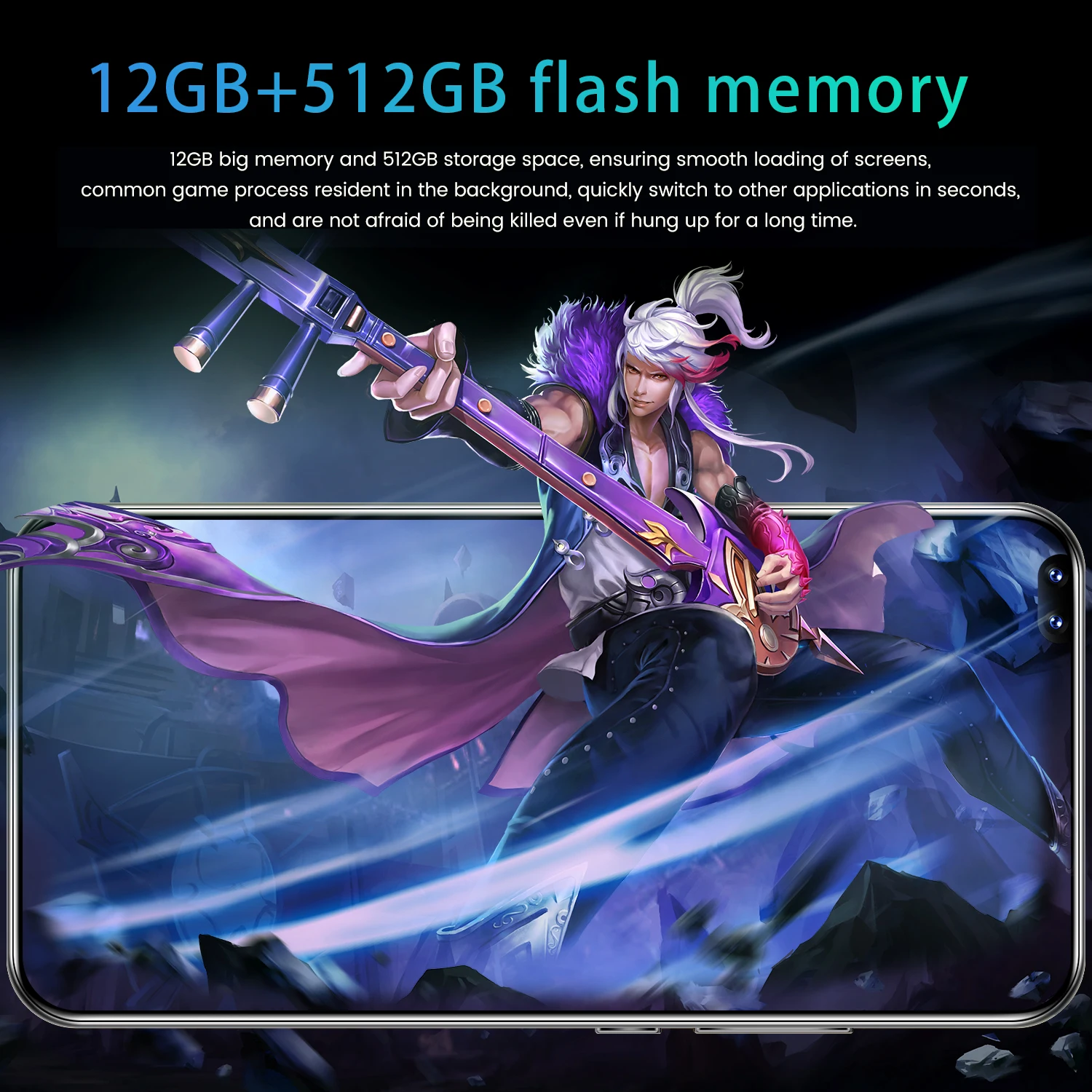 Hot Selling Mate 40 Pro+ 12GB+512GB 7.3 Inch full Display Android 10.0 Mobile Cell Smart phone