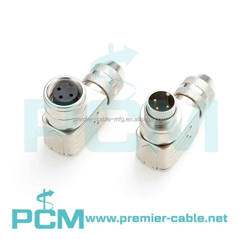 Metal M16 2 Pin 3 Pin Sensor Actuator Field Wireable Cable supplier