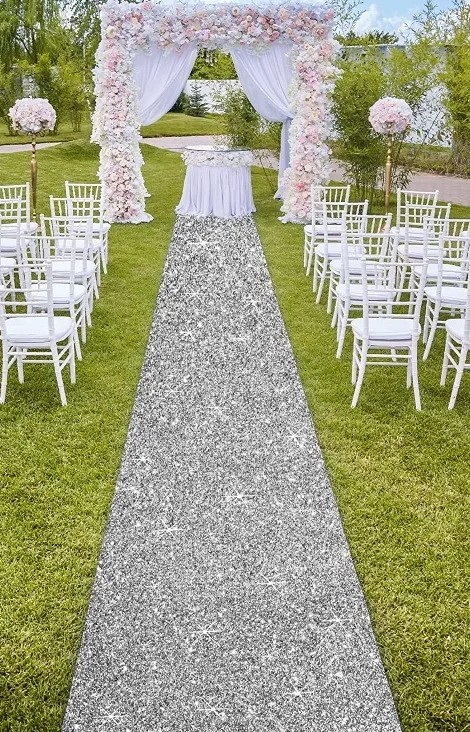 Pink Glitter Carpet Sequin Runway Rug For Wedding Carpet - Buy Gold ...