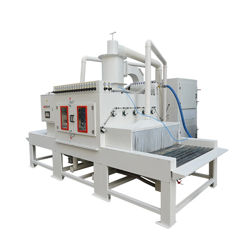 Automatic Roller Conveyor Sandblasting Machine for Beam