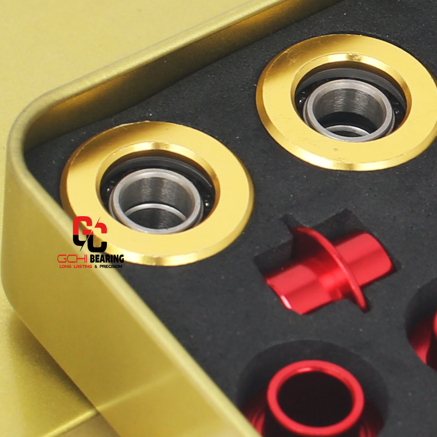 Overlap 608 Z Hybrid Ceramic Bearings for Inline Skates