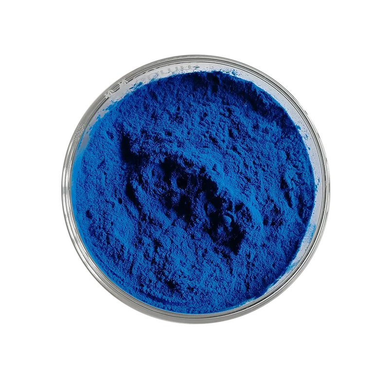 Hot Sale Cosmetic Grade CAS 49557-75-7 Blue Copper Peptide Powder AHK-Cu  Ghk Cu for Hair Care