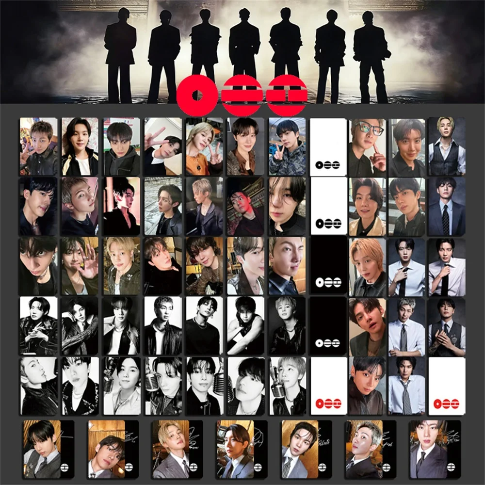 7Pcs/Set KPOP Idols ARIRANG HD Photocards Double Sides Glossy LOMO