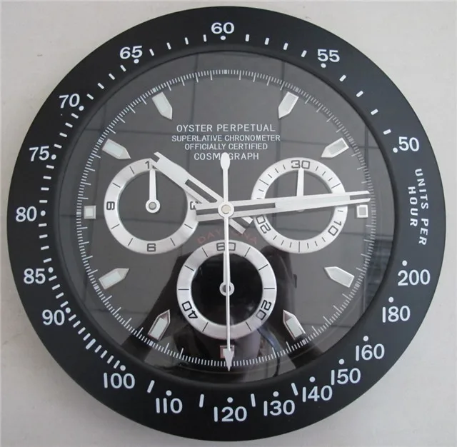 Different Size Radio Control Quartz Movement Wood Plastic Glass Custom