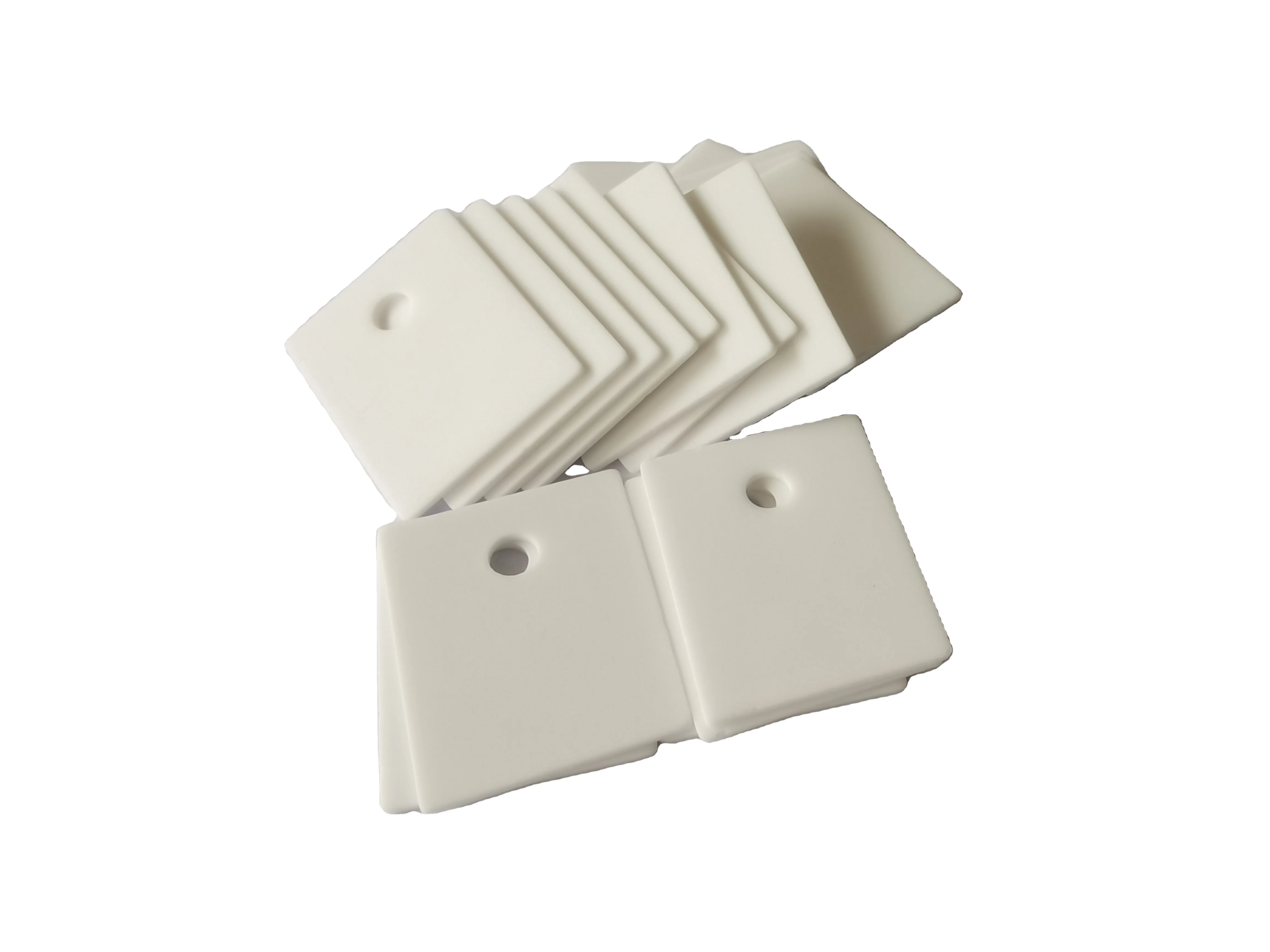 Customized Size GPU CPU Processor Mosfet Ceramics Substrate Insulator Porcelain Alumina Oxide Plate