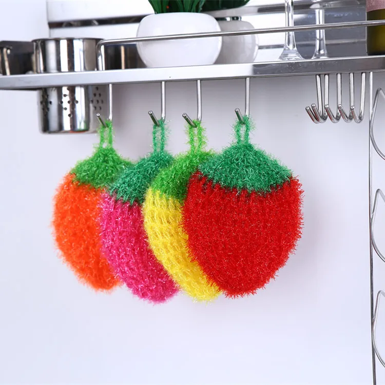 Wholesale Fancy Smooth Hand Knitting Polyester Dish Towel Glass Scrubby Yarn for Crocheting
