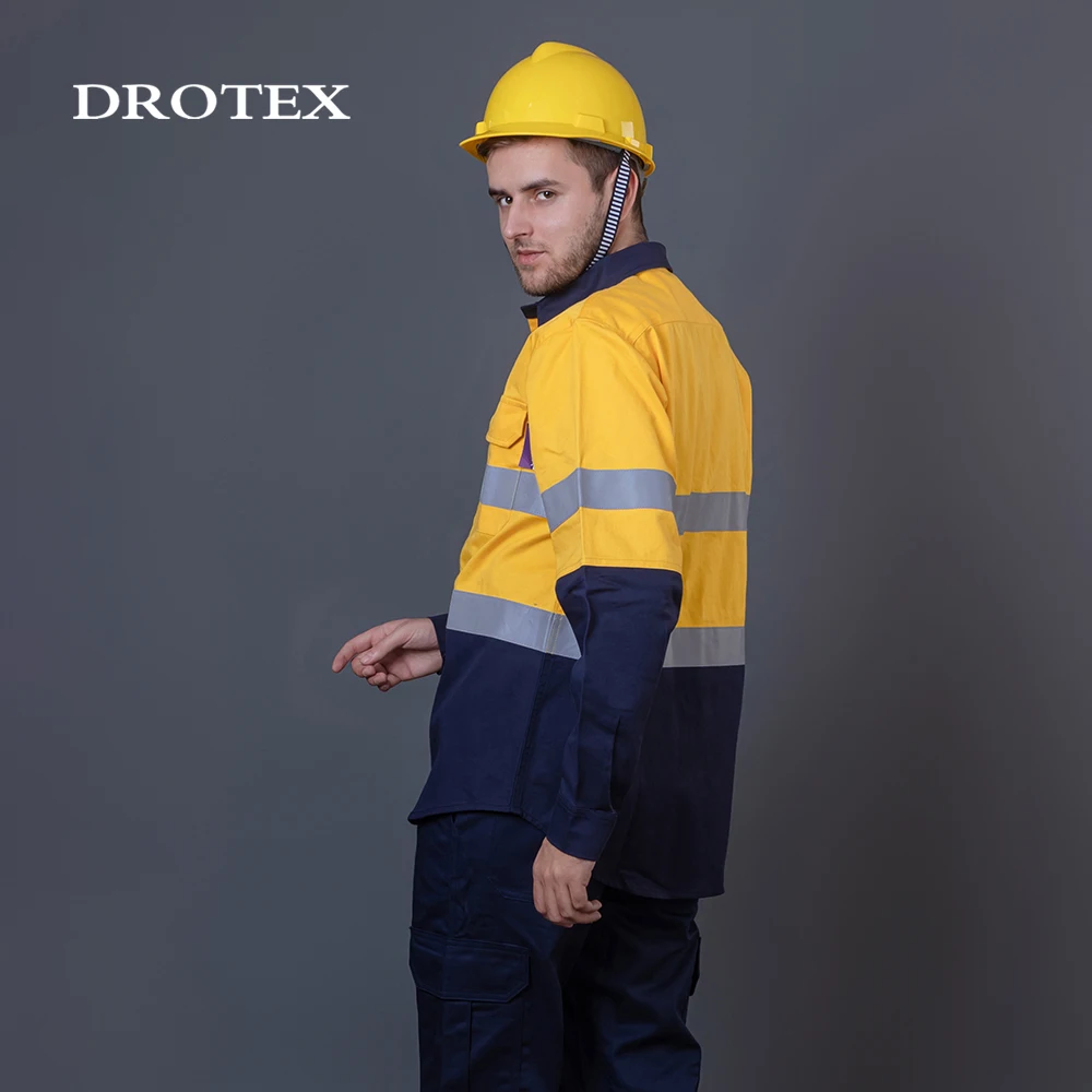 Cheap Mining Safety Wearing Work Clothes Cotton Ropa Frc Para Trabajar