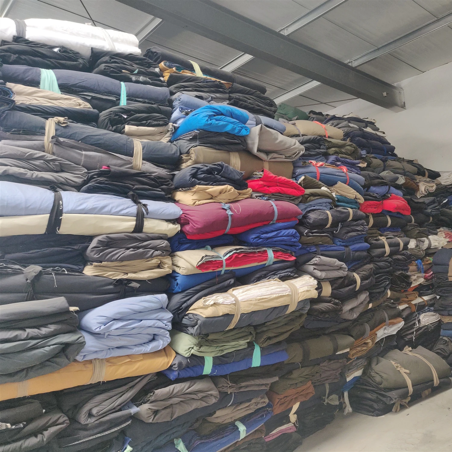 Cheap kg Price Cutting Piece Cotton Pants Fabrics for India Cotton Twill Cut Piece for Pants