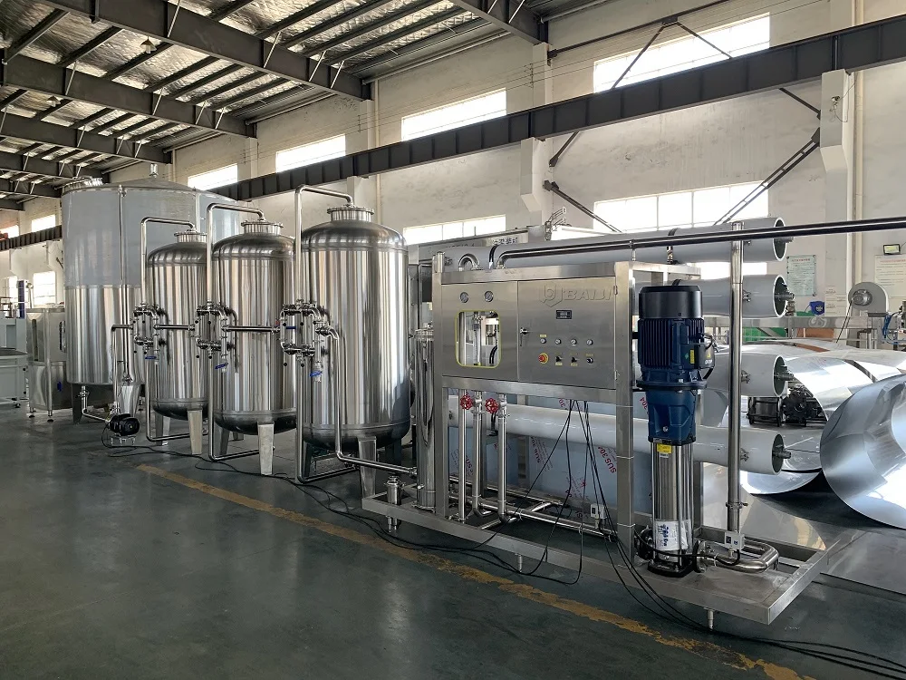 Коммерческая установка для фильтрации питьевой воды/машина очистки и розлива минеральной воды/Производственная