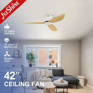 1stshine Ceiling Fan 220V Pure Copper Motor BLDC Silent Ceiling Fan with 6 Speeds Remote