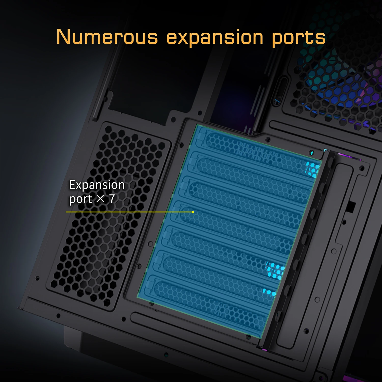 Lovingcool New Style Tempered Glass Design Gaming Pc Case Custom Logo Desktop Computer G aperçu 6