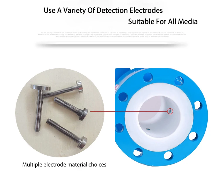 Electromagnetic flowmeter structure