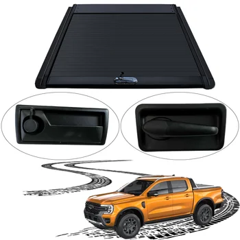 4x4 Barrel Cover Waterproof hard aluminum retractable pickup truck tonneau bed cover roller lid for FORD Ranger T9