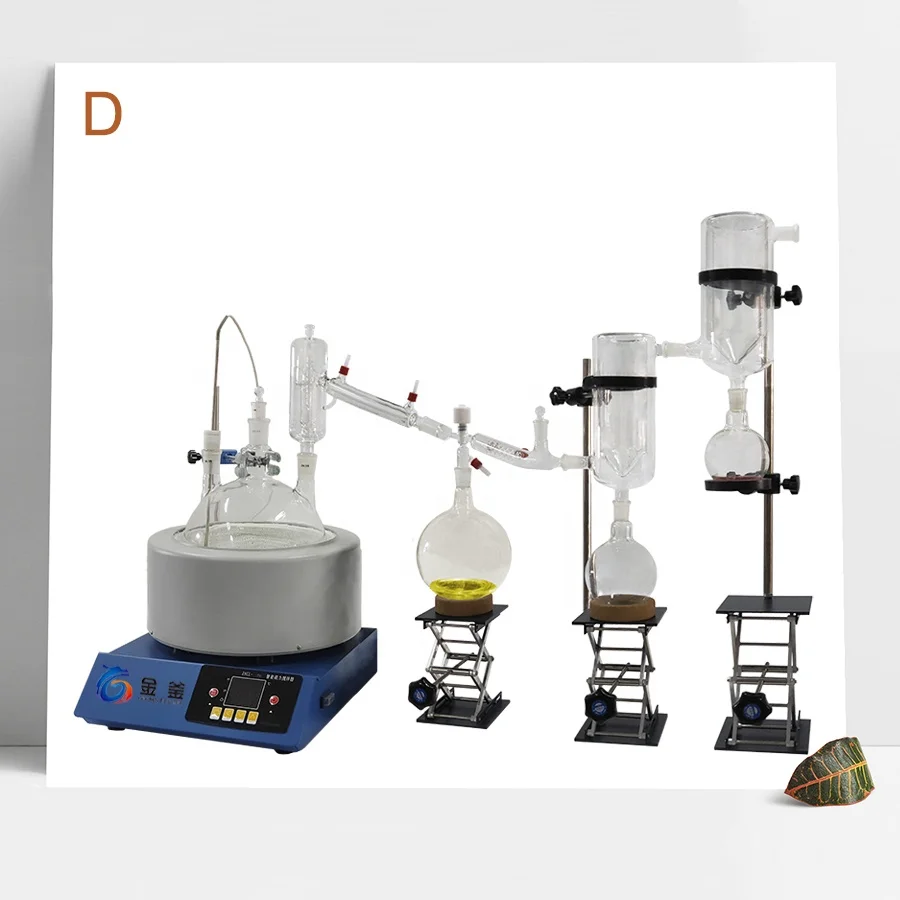 5 Liter Short Path Distillation Machine Turnkey Short Path Distiller for Sale