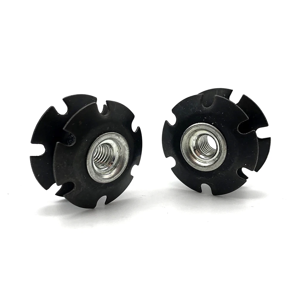 Custom Double Spring Threaded Star Nut Tube Insert M10 Star Spring Insert Bicycle Sunflower Star