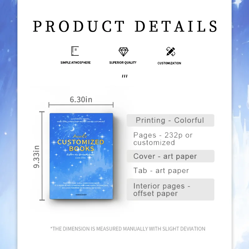 Custom High Quality Colorful Book with Perfect Binding Sprayed Edges Story Book with Personalized Printing Service factory