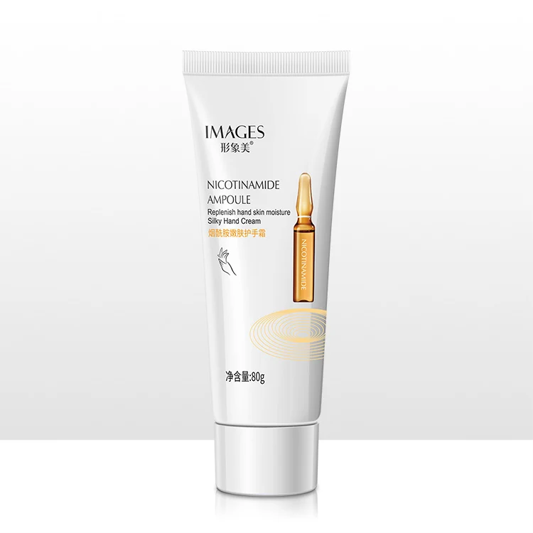 Фирменная торговая марка OEM, апельсин, гиалуроновая кислота, никотинамид, Органический Уход за кожей, гладкий отбеливающий натуральный крем для рук