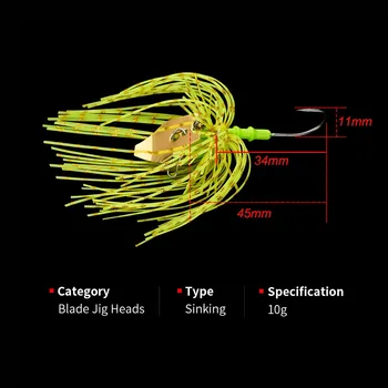 CHEERY 10g Water-blocking Board Composite Rotating Sequins Anti-hanging Bottom Sequins Lure Lure Artificial Bait – Lure – view 4
