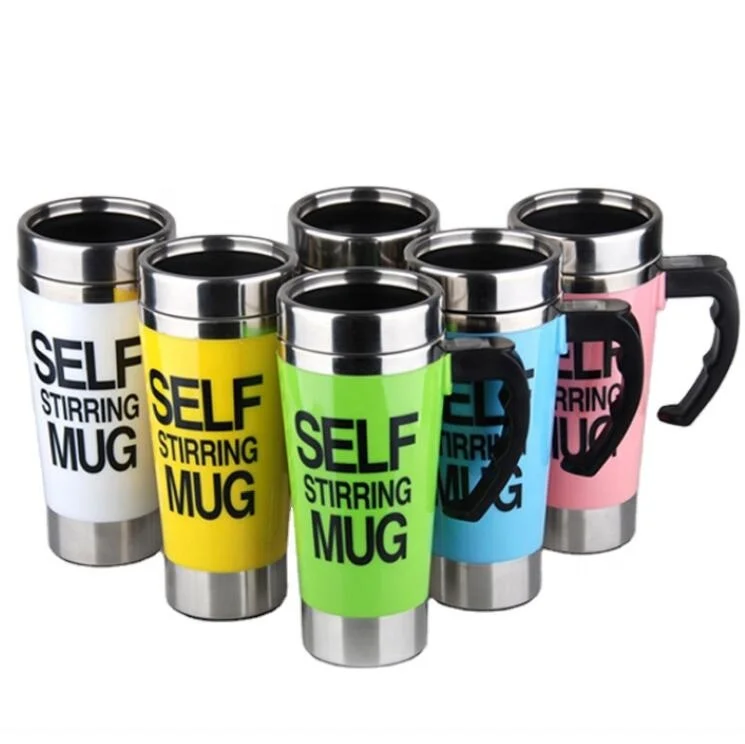 450ML Electric Self Stirring Mug Mixer Milkshake Coffee Tea Cup