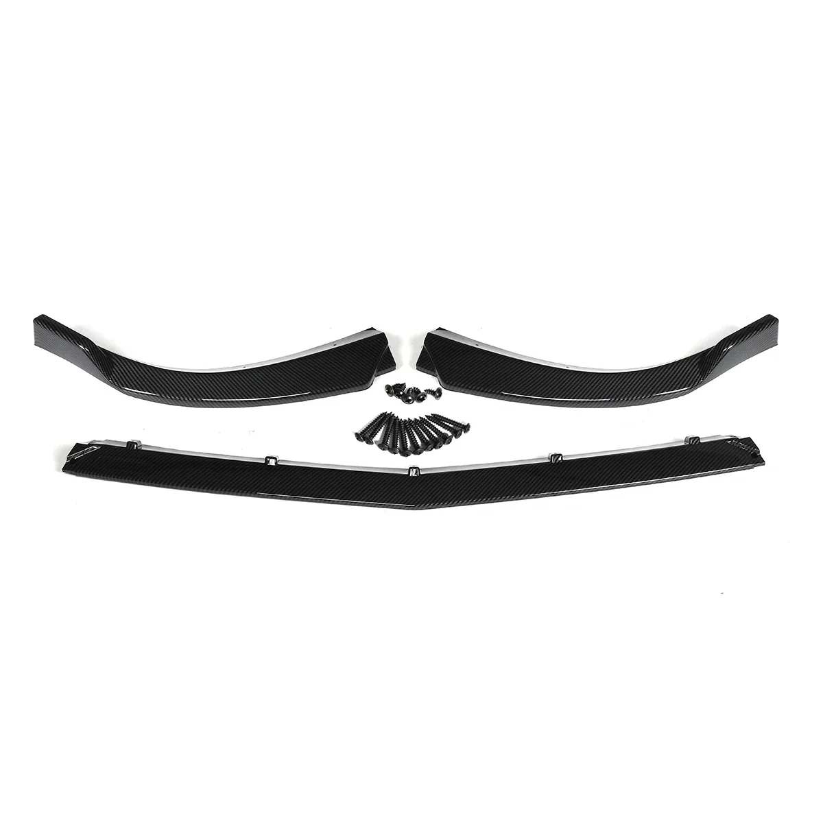 Car Front Bumper Lip Deflector Lip Body Kit Spoiler Splitter for ...