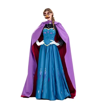 Quality Movie Elsa Adult Cosplay Party Fancy Dress Costumes HPCS-0016