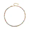 Tourmaline necklace [light color] XL-585J